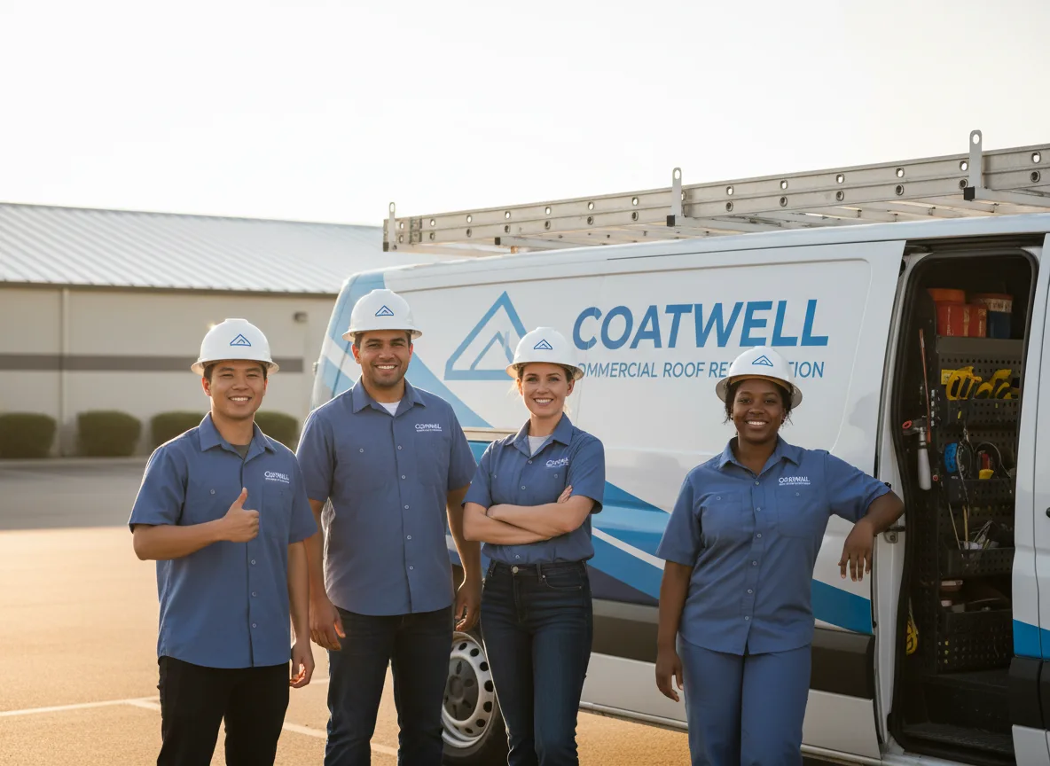 Commercial roof coating company in Kenton, DE